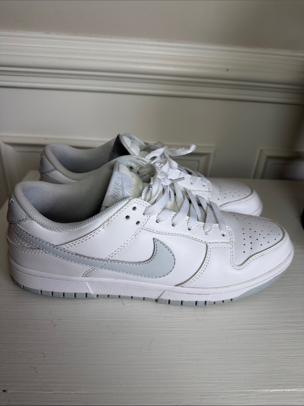 Nike Dunk Low Retro Pure Platinum" White Grey DH9765-102 – Size 11